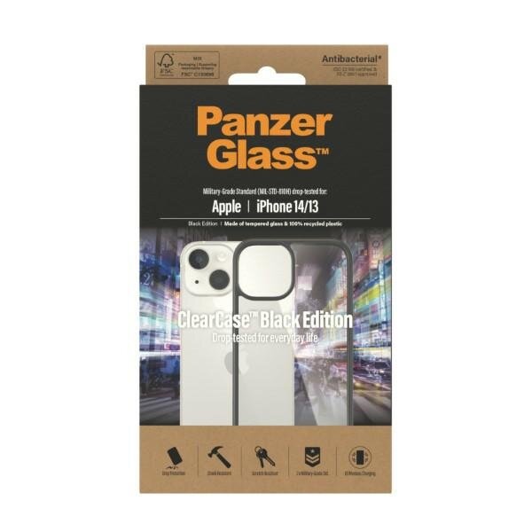 Etui PanzerGlass ClearCase iPhone 14/13 opakowanie frontem