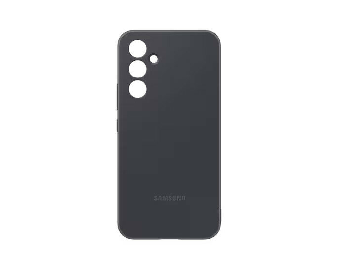 Etui Samsung Silicone Case do Galaxy A54 5G czarne frontem