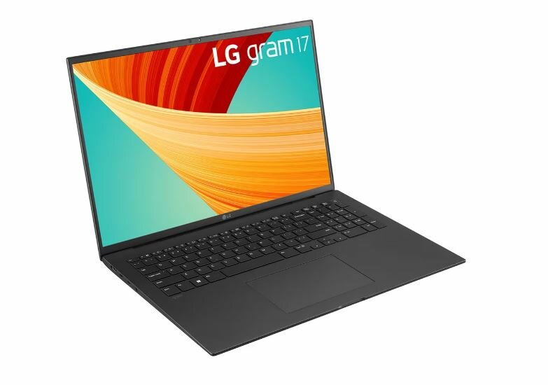 Laptop LG GRAM 2023 17Z90R laptop pod skosem