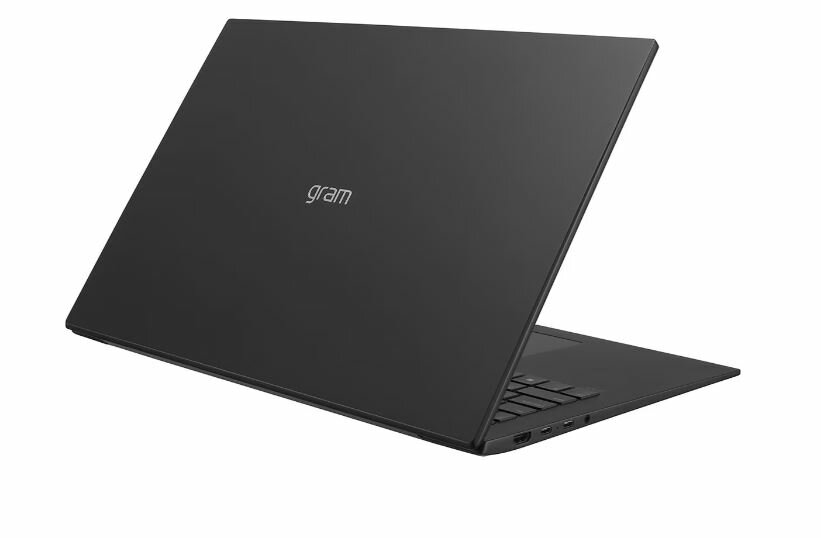 Laptop LG GRAM 2023 17Z90R laptop od tyłu