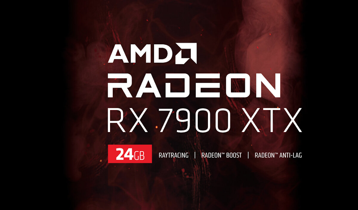Karta graficzna PowerColor Red Devil AMD Radeon RX 7900 XTX zdjęcie logo AMD