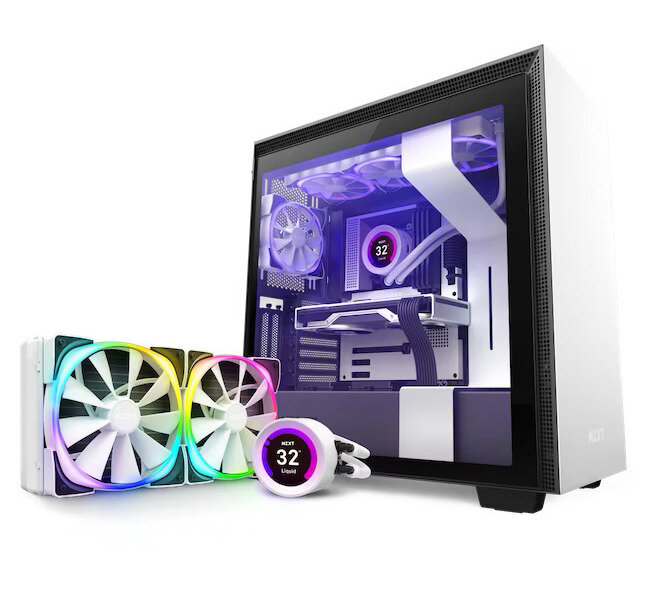 Chłodzenie NZXT Kraken 360 RGB zdjęcie chłodzenia w obudowie