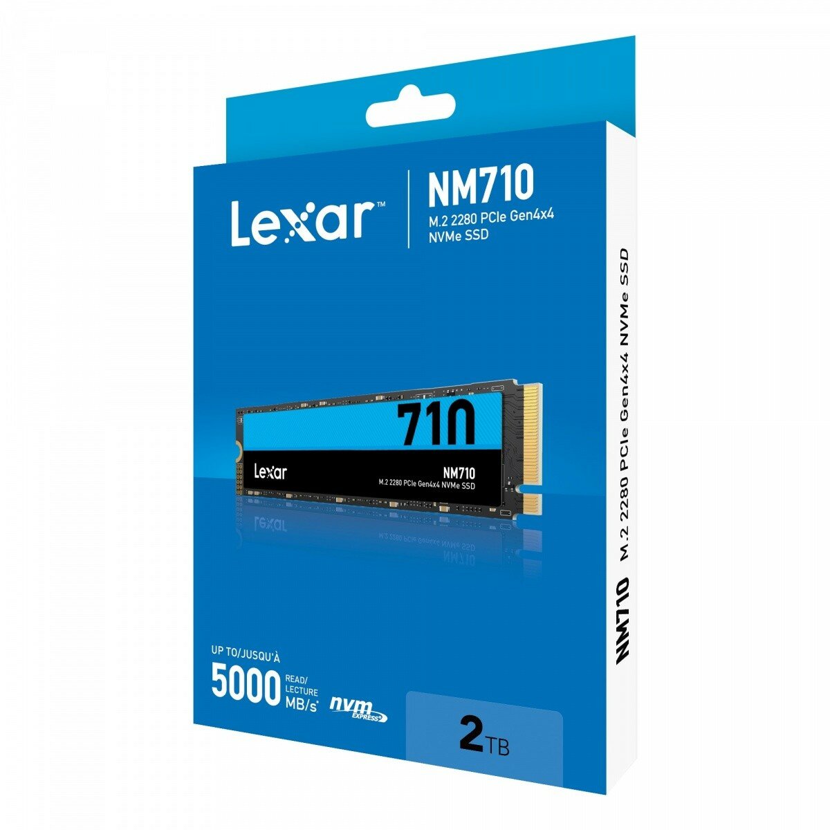 Dysk SSD Lexar NM710 2TB  M.2 PCIe NVMe widok opakowania