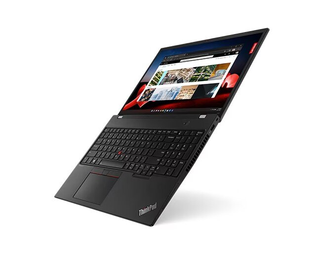 Laptop Lenovo ThinkPad T16 Gen 2 Core i5-1335U otwarty pod skosem