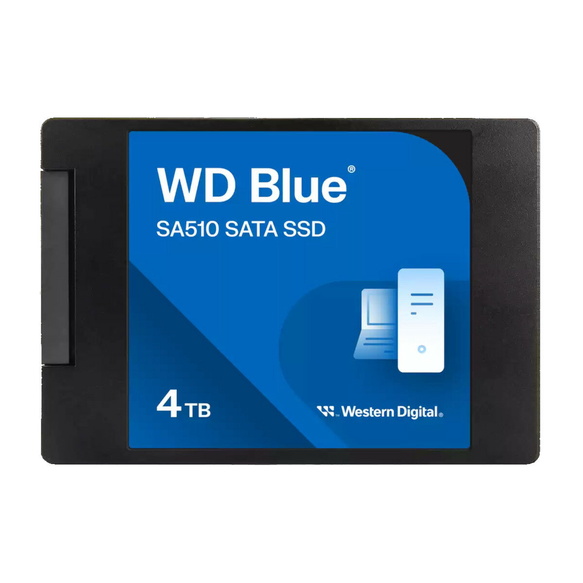 Dysk SSD Western Digital Blue SA510 SATA zdjęcie dysku od przodu