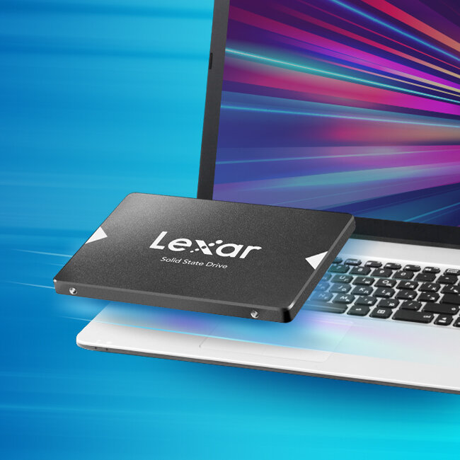 Dysk SSD Lexar NS100 2TB  2.5 SATA dysk na laptopie