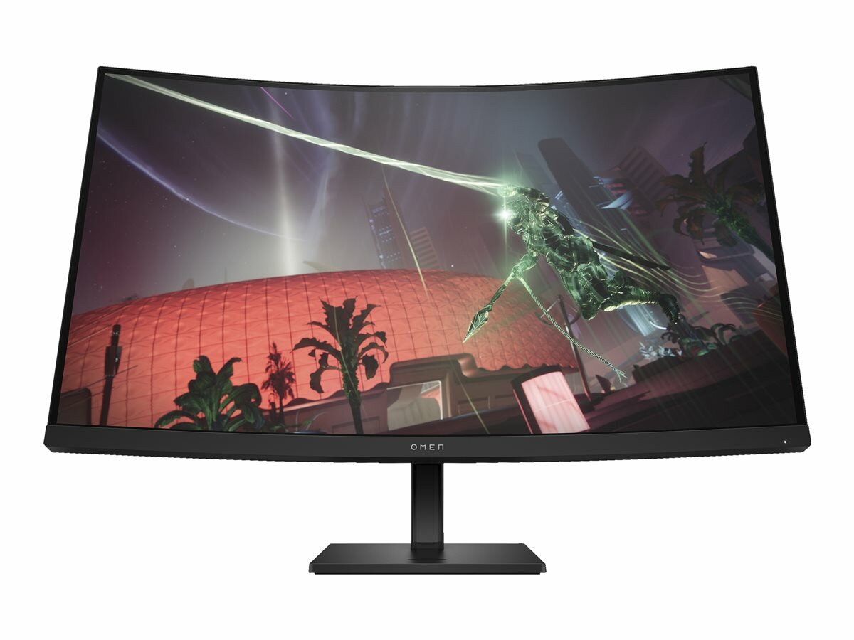 Monitor HP OMEN 32c 31.5” VA widok monitora od przodu