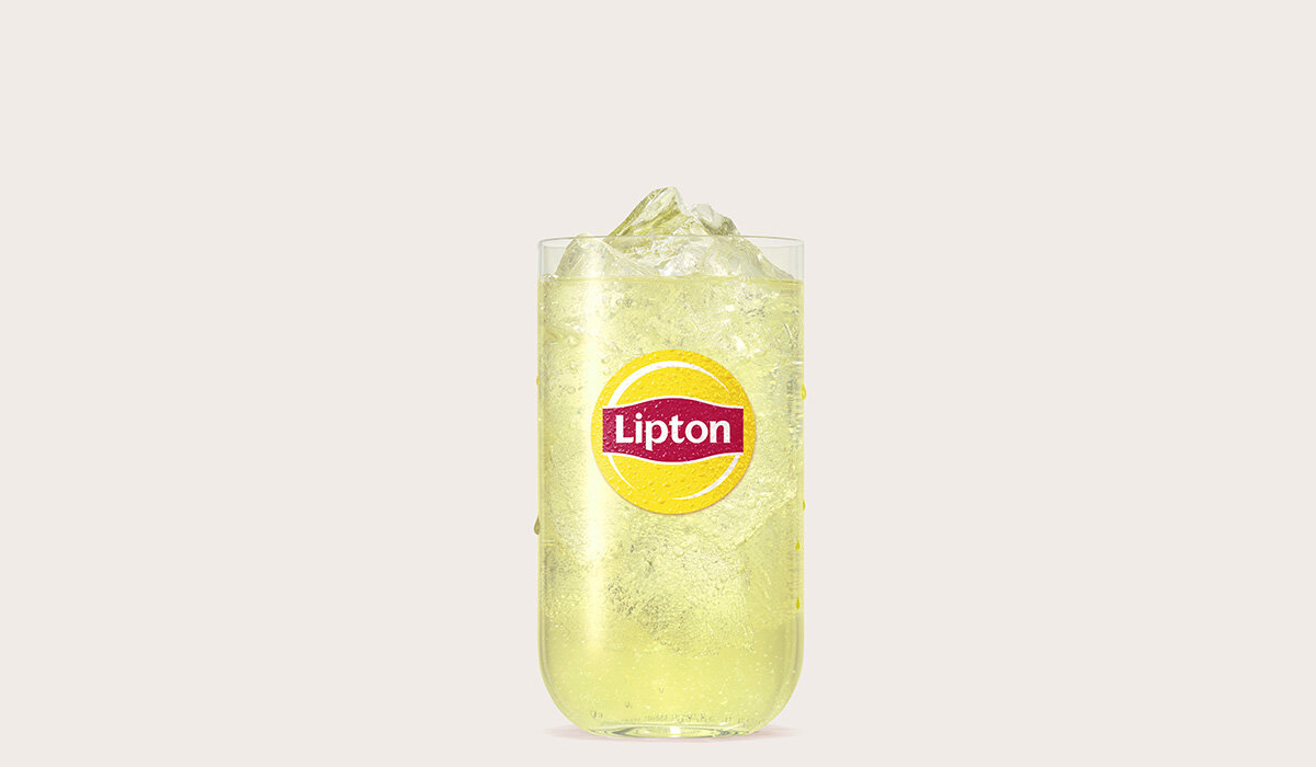 Syrop SodaStream Lipton Green Ice Tea grafika przedstawiająca gotowy napój