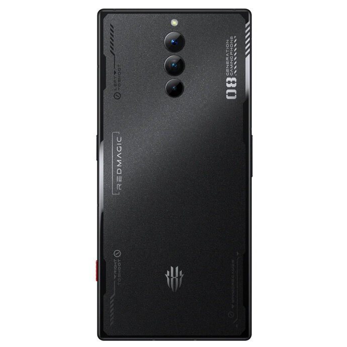 Smartfon Nubia Redmagic 8 Pro 5G 12/256GB widok od frontu na tył