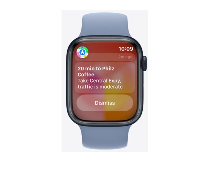 Smartwatch Apple Watch SE GPS 40mm księżycowa poświata aluminium + sportowy pasek frontem
