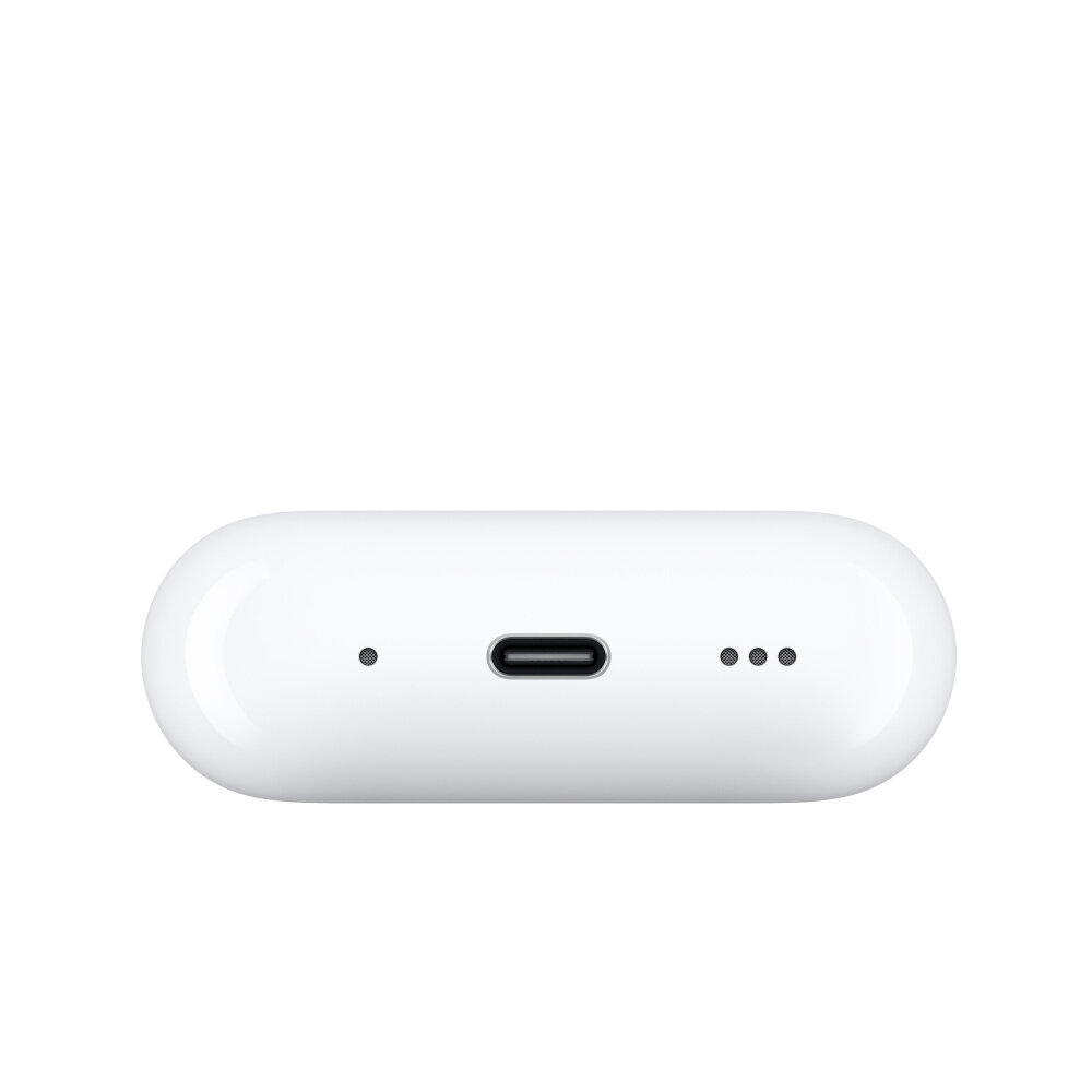 Słuchawki Apple AirPods Pro (2 generacji) z etui MagSafe (USB‑C) widok na złącze USB-C