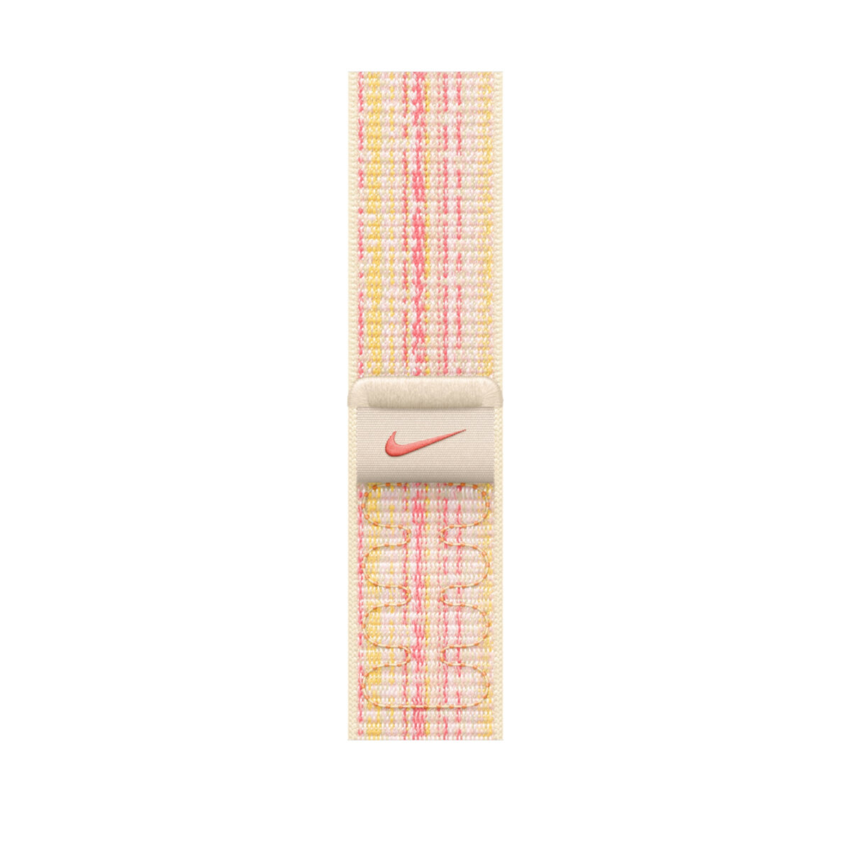 Opaska sportowa Nike Apple MUJY3ZM/A różowa od frontu na białym tle