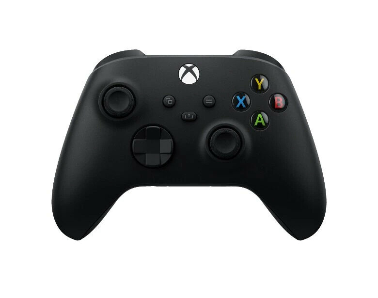 Konsola Microsoft Xbox Series X + FC 24 widok na kontroler od frontu