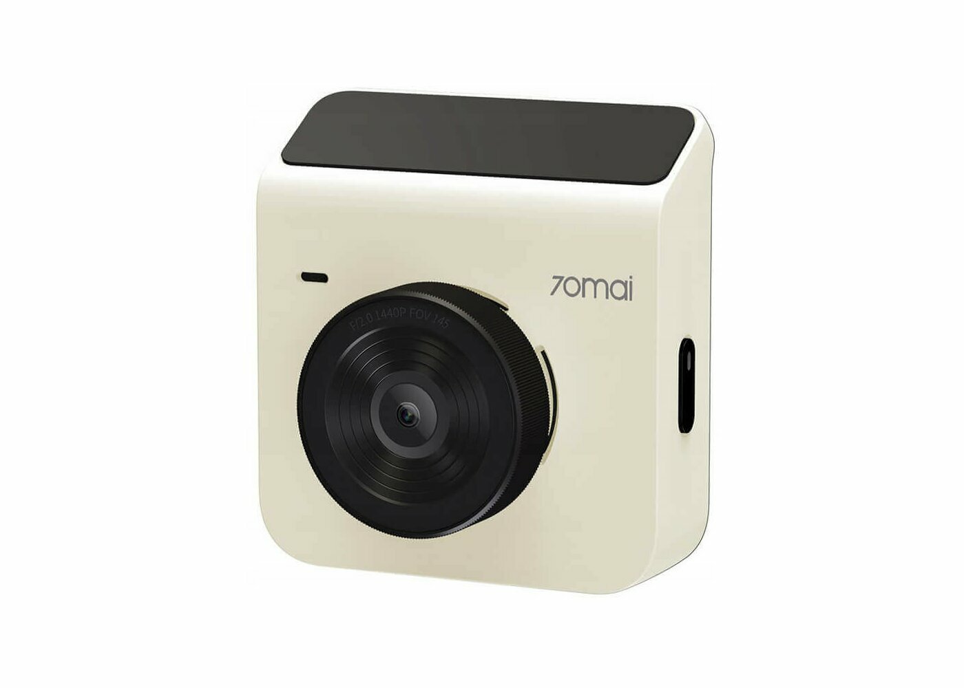Wideorejestrator 70mai A400 Dash Cam biały + RC09 widok kamery przedniej  pod skosem