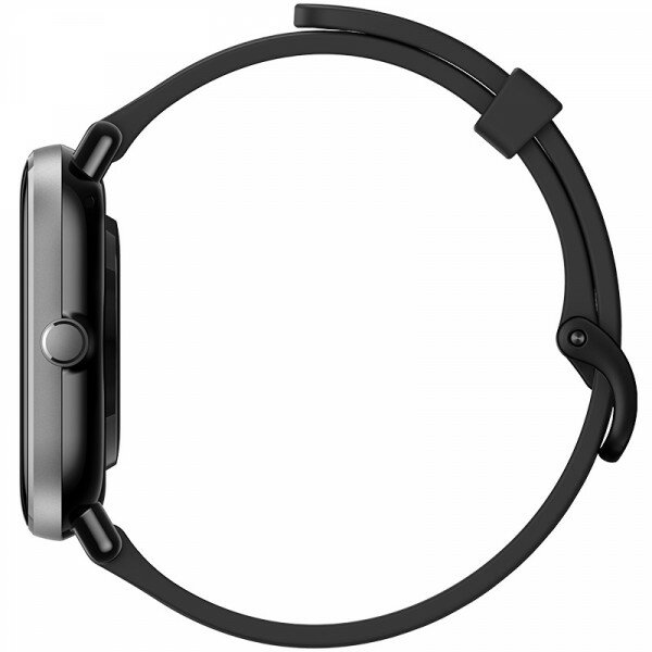 Smartwatch Amazfit GTS 2 Mini czarny widok od boku
