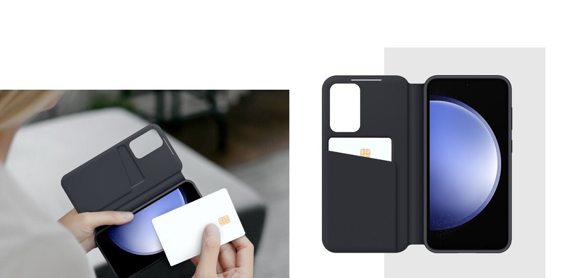 Etui Samsung Smart View Wallet Case widok na kieszeń