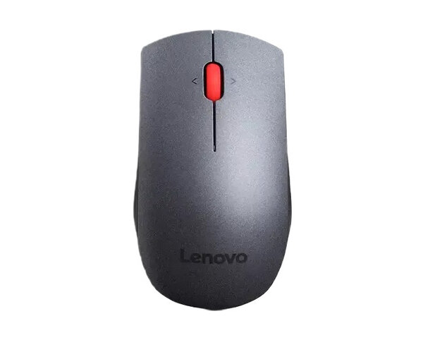 Zestaw klawiatura i mysz Lenovo 4X30H56796 czarny myszka od frontu na białym tle