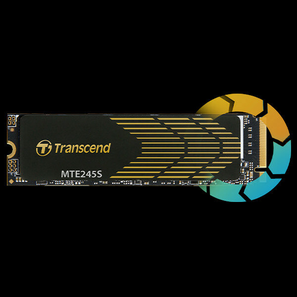 Dysk SSD Transcend 245S PCIe M.2 zdjęcie dysku od przodu