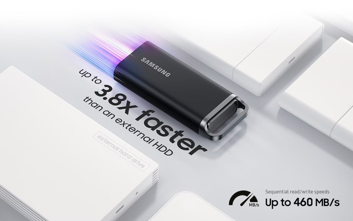 Dysk SSD Samsung T5 EVO 2TB prędkość dysku w porównaniu do klasycznego hdd