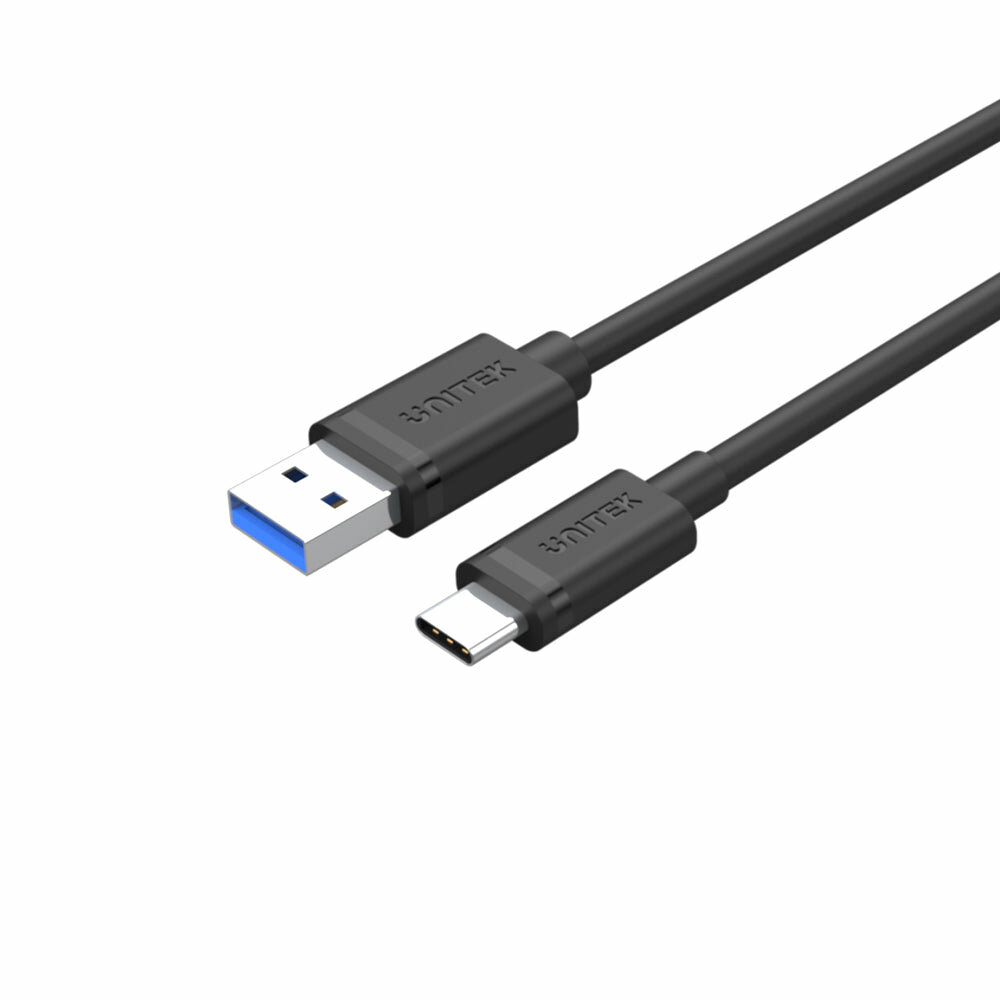 Kabel Unitek C14103BK-1.5M USB-C złącza pod skosem