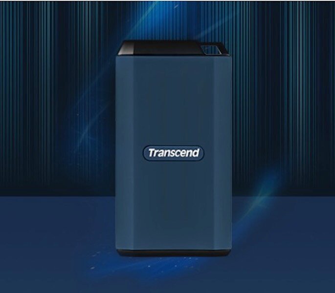 Dysk zewnętrzny Transcend TS2TESD410C 2TB frontem