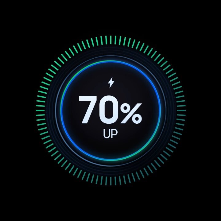 Dysk SSD Samsung 990 EVO grafika przedstawiająca procent oszczędności energetycznej