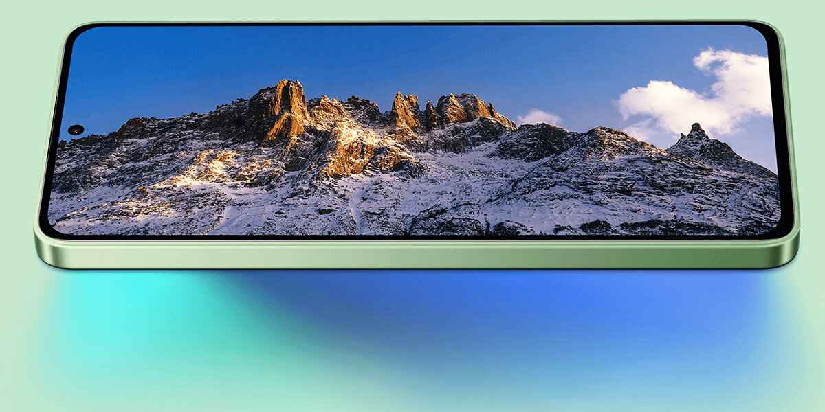 Smartfon Xiaomi Redmi Note 13 8/256 GB zielony grafika przedstawia ekran urządzenia