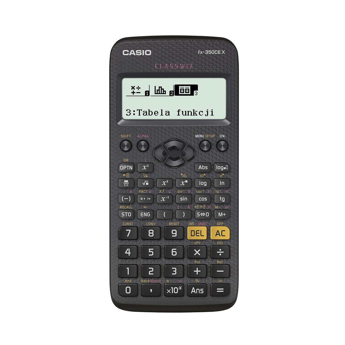 Kalkulator Casio FX-350CEX LCD od frontu