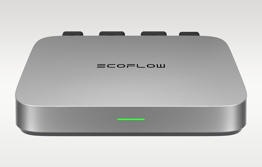 System balkonowy EcoFlow Basic Plus 800W grafika przedstawia mikroinwerter