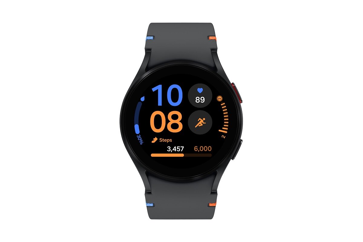 Smartwatch Samsung Galaxy Watch FE 40mm grafika przedstawia urządzenie od frontu