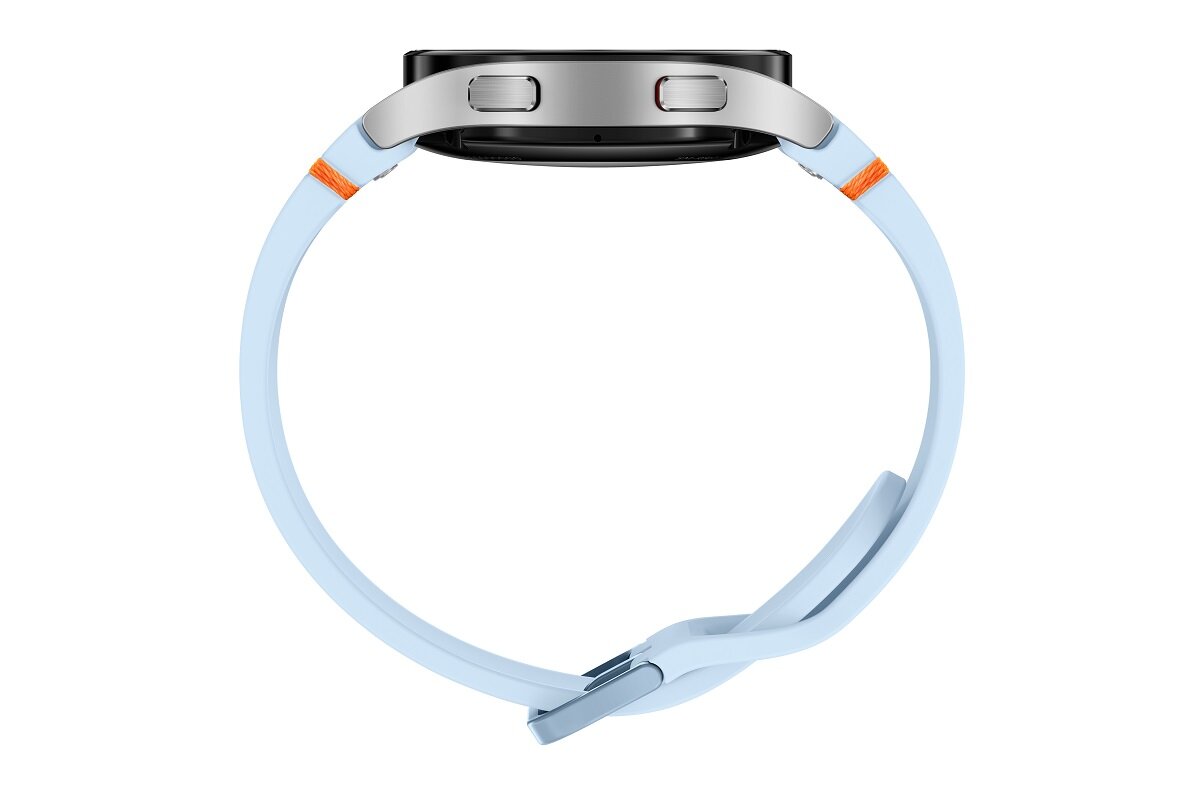 Smartwatch Samsung Galaxy Watch FE 40mm grafika przedstawia urządzenie od boku