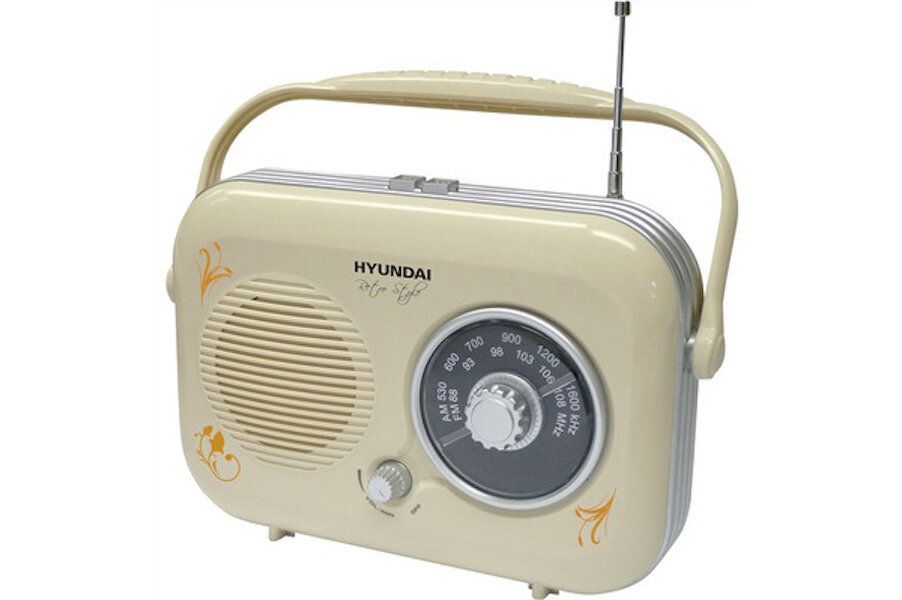Radio Hyundai PR100B frontem 