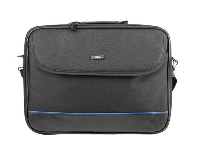 Torba do laptopa Natec Impala Black-Blue 17,3 NTO-0359 widok od przodu