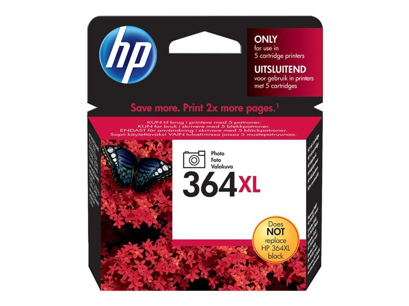 Tusz HP 364XL oryginalny wkład atramentowy fotograficzny XL CB322EE