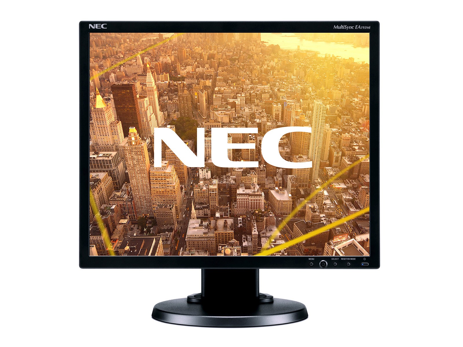 monitor nec front