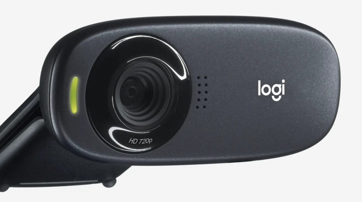 Kamera internetowa Logitech C310 HD 960-001065 720p mikrofon - zbliżenie
