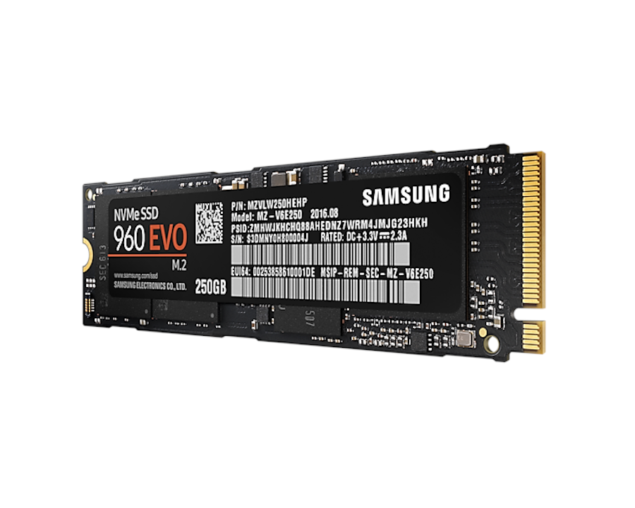 Samsung MZ-V6E250BW 960 EVO 250GB bok 