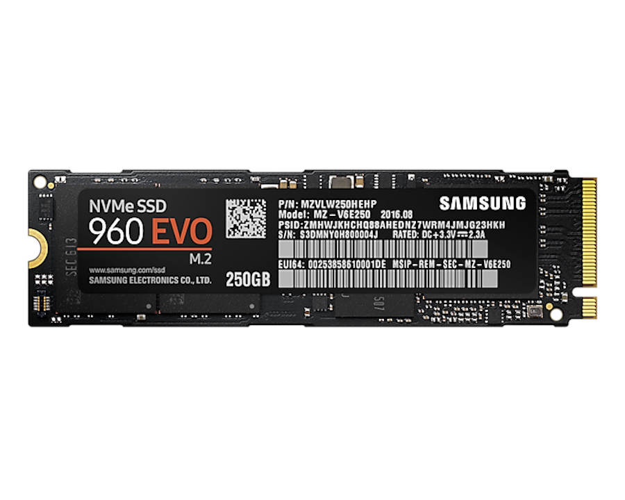 Samsung MZ-V6E250BW 960 EVO 250GB front
