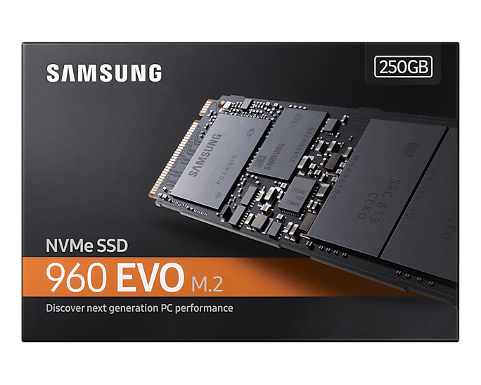 Samsung MZ-V6E250BW 960 EVO 250GB opakowanie