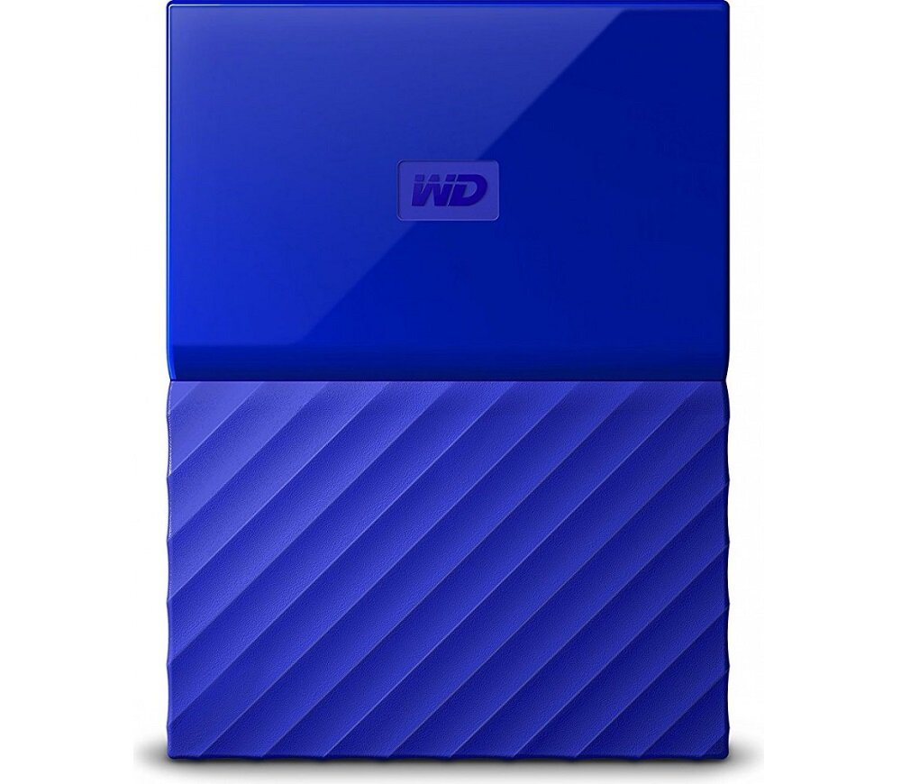 Dysk zewnętrzny HDD Western Digital My Passport WDBYFT0020BBL-WESN od frontu