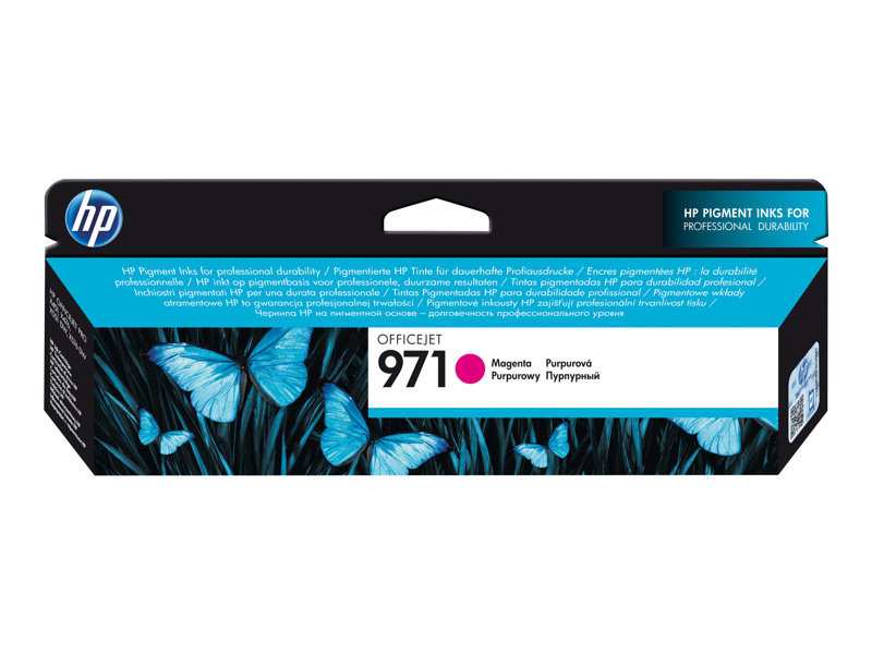 HP Wkład atramentowy 971 Magenta Ink Cartridge