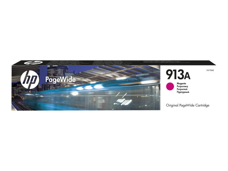 HP Tusz 913A Ink Cart Magenta PageWide