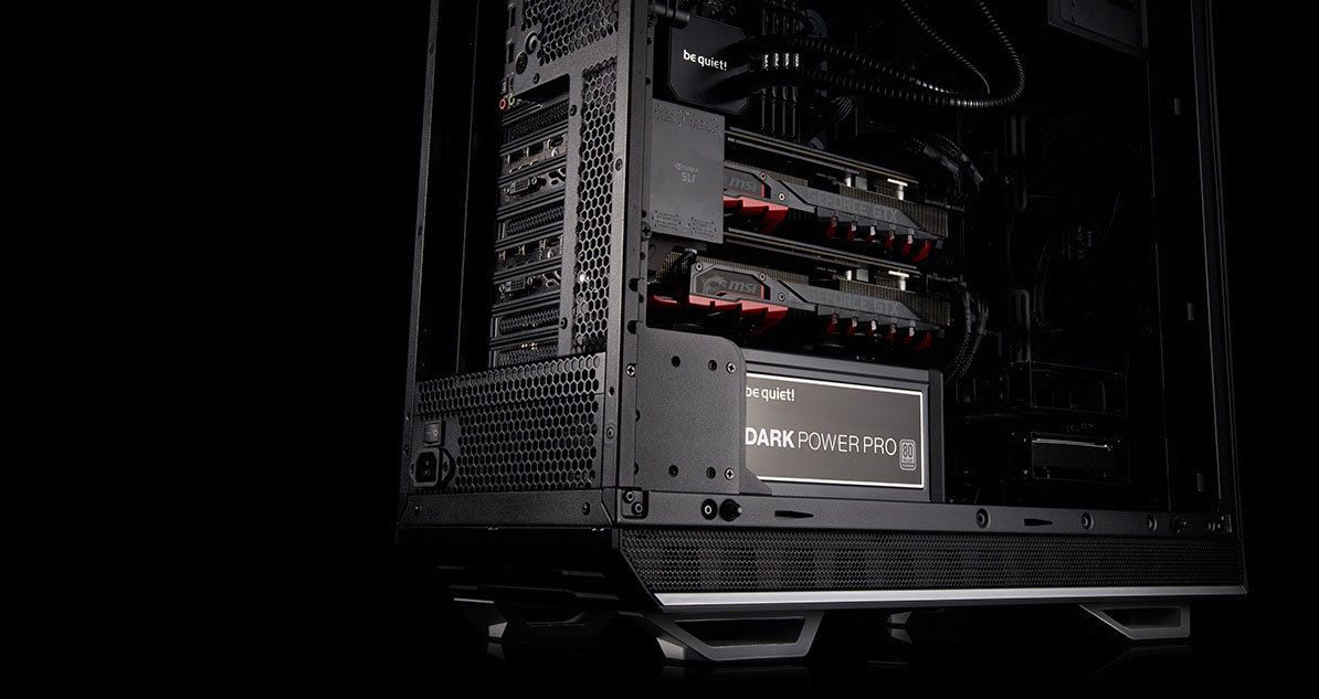 Zasilacz Be quiet! Dark PowerPro11 550W 80+. Twórz wydajne systemy z wieloma kartami graficznymi.