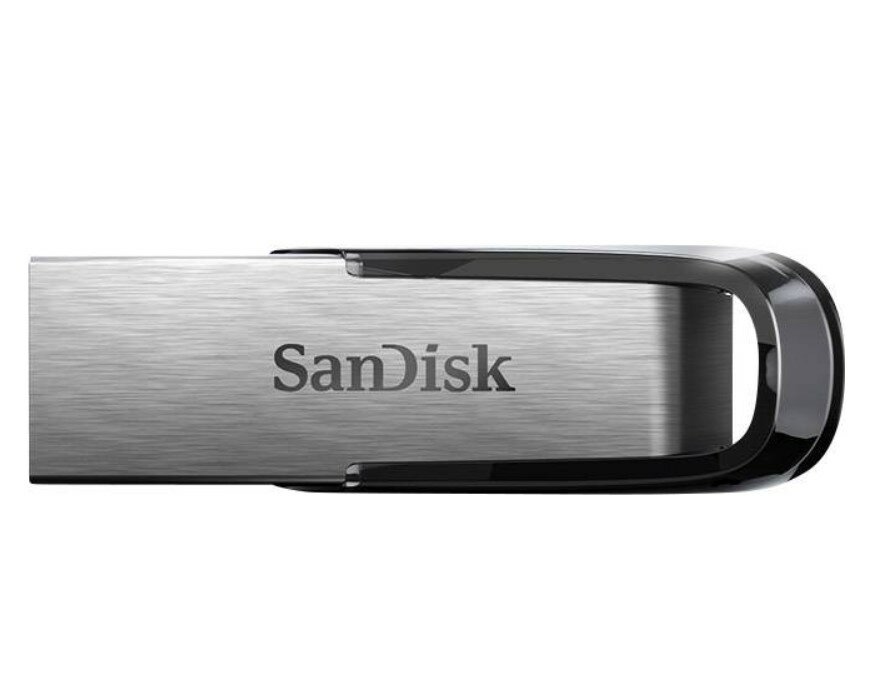 Pendrive SanDisk Ultra Flair USB 3.0 Drive 64GB widok w poziomie