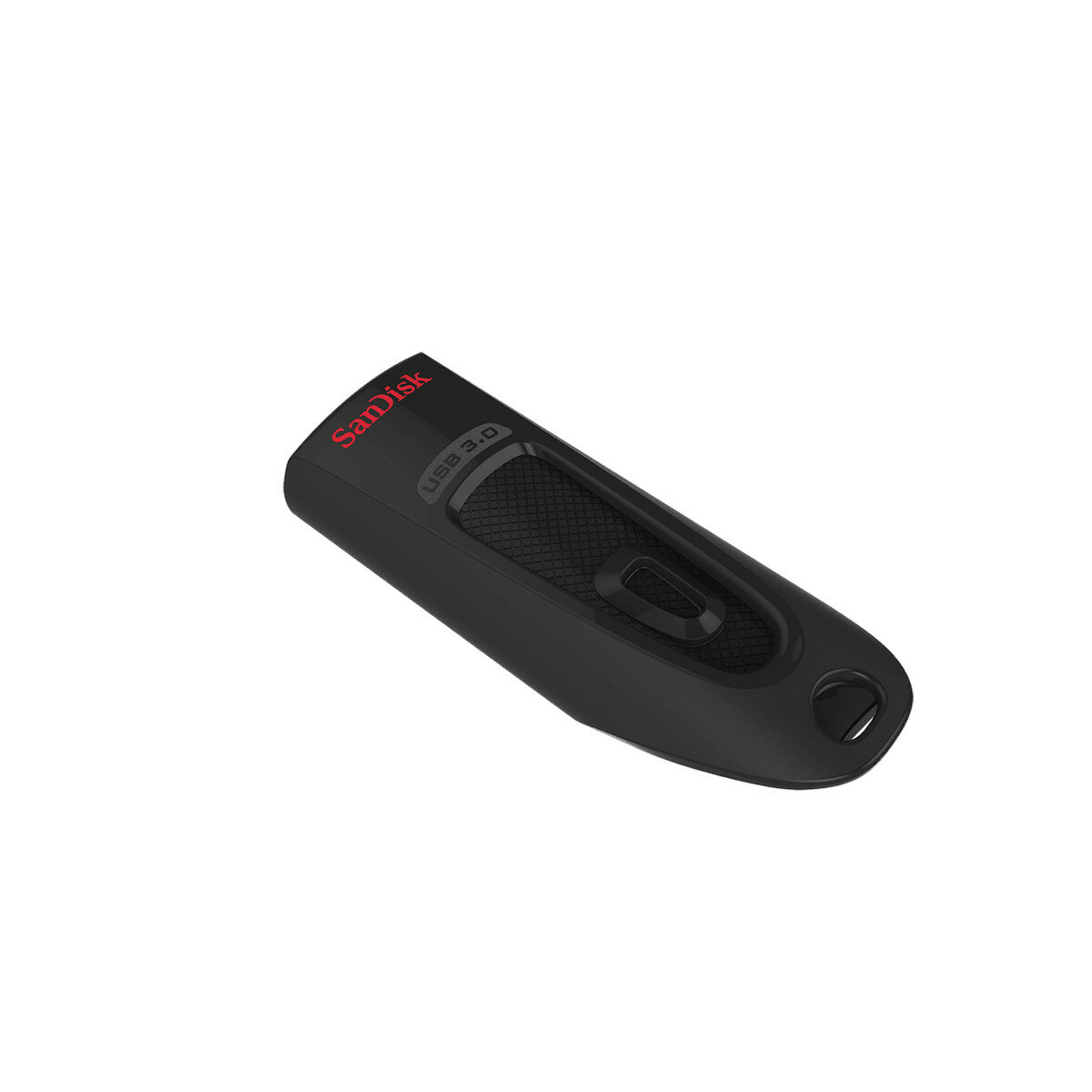 Pendrive SanDisk Ultra USB 3.0 256 GB widoczny tyłem ze schowanym złączem