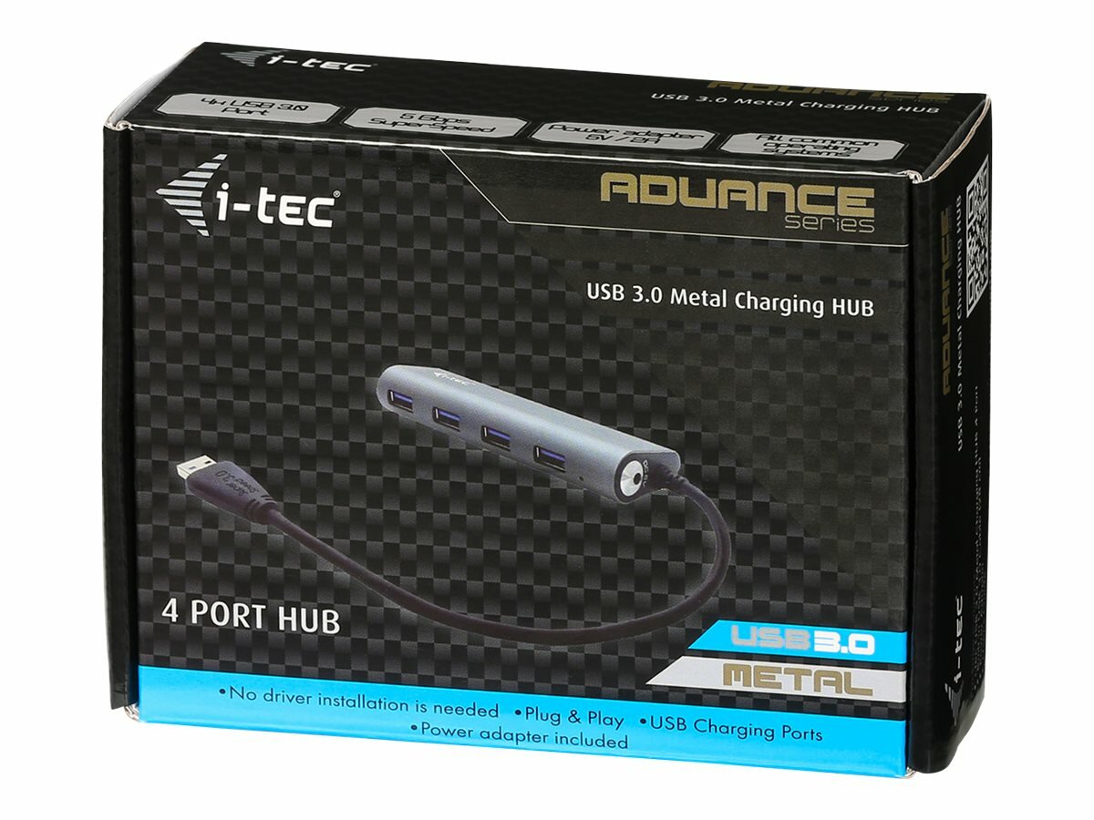 HUB USB T-tec USB 3.0 Charging opakowanie huba