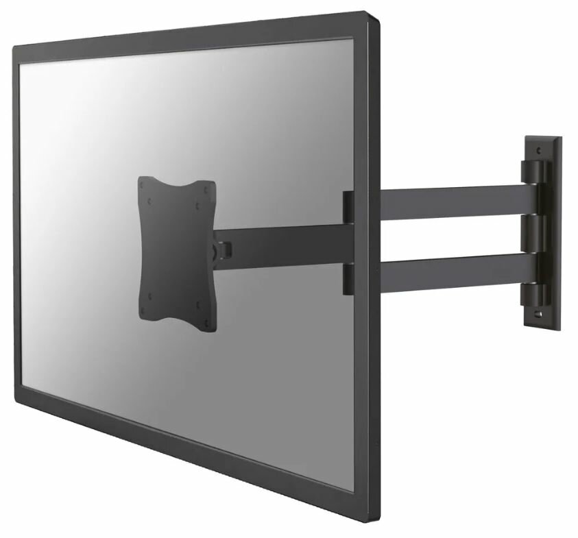 Uchwyt Neomounts by Newstar FPMA-W830BLACK z zamontowaną atrapą monitora