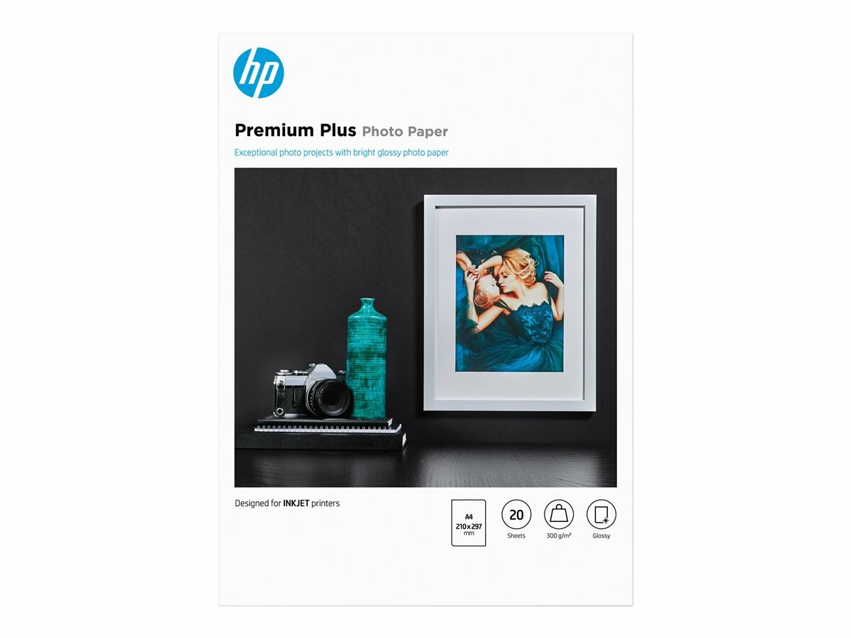 Papier fotograficzny HP Premium Plus Glossy CR672A A4 widok opakowania