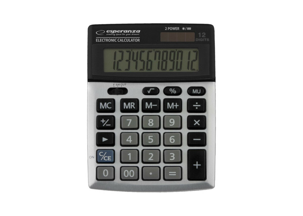 Kalkulator Esperanza ECL 102 elektroniczny front