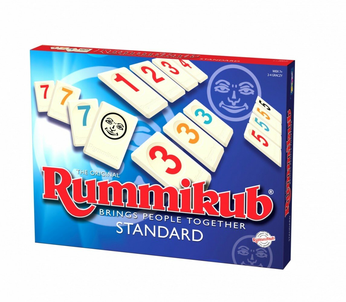Gra planszowa TM Toys Rummikub Standard 2610 w pudełku frontem